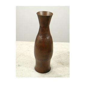 Blue Metal Flower <b>Vase</b> for Home Decor Decoration Egg Shape - Product Image 5