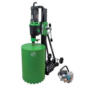 Motor de perforación de diamante de alto torque y 20 amperios con capacidad de perforación de 14 mm, soporte de anclaje al vacío para brocas de hormigón reforzado - Product Image 4