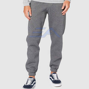 Pantalons décontractés pour hommes à taille mi-haute, légers, imprimés avec un logo de marque personnalisé - Polyester/coton respirant, vente en gros - Product Image 2