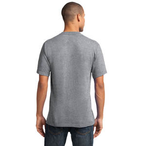 Camiseta de Manga Corta para Hombre, Cuello en V, Tejido Jersey Súper Suave, Ecológica, Estilo Casual Elegante, Color Gris - Product Image 2