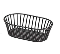 Nouvellement conception utilisation métal fer fil rond stockage panier à pain pour Restaurant cuisine accessoires cadeau panier forme personnalisée