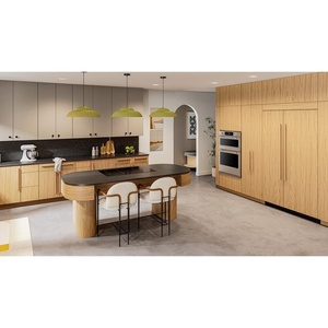 48 Cu. Ft. Stainless Steel Panel-Ready Side-by-Side <b>Refrigerator</b> 48 Built-In 30 Cu. Ft Platinum Interior Electric US Plug New - Product Image 3
