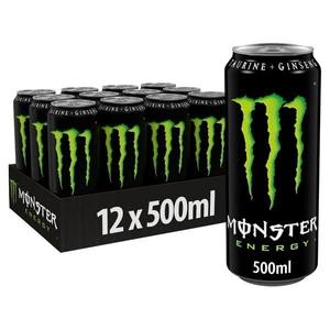 Monster Energy Drink 500ml Sin Azúcar - Product Image 2