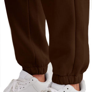 Pantalon de survêtement en molleton Baggy décontracté pour femmes Pantalon de jogging taille haute en molleton de coton lourd - Product Image 6