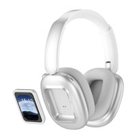 Casque audio Bluetooth 6.0 avec haut-parleur 40 mm, autonomie ultra-longue de 60 h, pour le sport, appels mains libres, écran LED