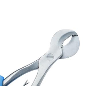 Ciseaux à gypse dentaire manuels artisanaux, pinces en acier inoxydable avec lame dentelée, poignée ergonomique, outil de coupe à 3 mâchoires - Product Image 6