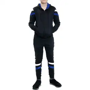 Anpassung Hochwertige Jungen Frühlings kleidung Reiß verschluss Trainings anzüge Boy Hoodies Set Freizeit kleidung Trainings anzüge für Kinder