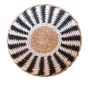 ดอกไม้สไตล์โบฮีเมียนทางดอกไม้ทรงกลมน้ำผักตบชวาแขวนผนังศิลปะไม้ที่เป็นมิตรกับสิ่งแวดล้อมจากโรงงานเวียดนามของตกแต่งบ้านที่สวยงาม - Product Image 3