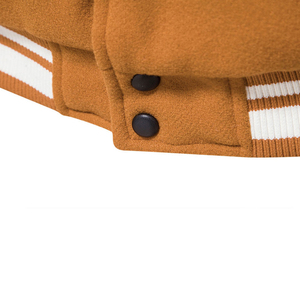 Chaquetas Varsity de Lana para Hombre, Venta al por Mayor de Fábrica, Chaqueta Lisa para Hombre al Mejor Precio, Chaquetas Varsity Lisas para Hombre en Oferta - Product Image 3