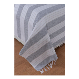 Parure de lit de luxe 100% coton King Size avec taies d'oreiller literie solide décor à la maison - Product Image 4