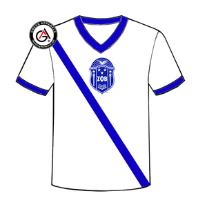 Zeta phi Beta soror เสื้อผ้าสตรีเสื้อแขนสั้นแฟชั่นสำหรับทุกเพศเสื้อคอวีสำหรับผู้หญิง - Product Image 2