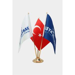 Triple Table Drapery Promotional Flags & <b>Banners</b> - Product Image 2