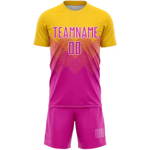 Uniforme de Fútbol Unisex Personalizado al por Mayor 2025-2026, 100% Poliéster, Ropa de Fútbol de Selección Nacional, Conjunto de Camiseta Sublimada Elástica - Product Image 2