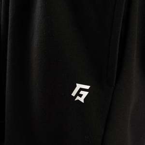 Pantalones Harem Casuales GymBreeze, Transpirables, Negros, con Cintura Media, para Otoño - Product Image 5