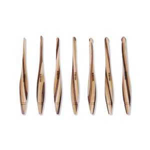 Aiguilles à tricoter à pointe unique en bois de rose fabriquées à la main pour la couture tissage projets de tricot bricolage (12mm) - Product Image 3