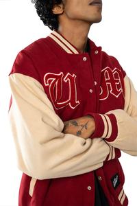 Nouveauté, veste universitaire personnalisée avec logo, style streetwear, décontractée, vêtements d'extérieur, dernières vestes de style lettreman - Product Image 3