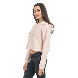 Mujeres al por mayor recortada gruesa Sudadera con capucha personalizada fabricante de alta calidad crop top al por mayor Custom Logo Cropped Hoodie - Product Image 4