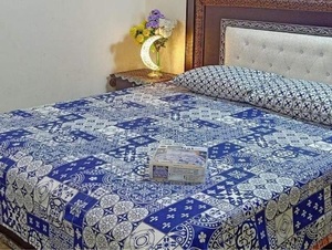 Classical Printed Bedding <b>Double</b> <b>Bed</b> <b>Sheet</b> In Cotton - Product Image 2