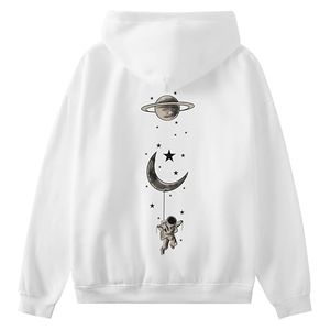 เสื้อฮู้ดใช้ได้ทั้งชายและหญิงทันสมัยผ้าฟลีซดีไซน์และพิมพ์ลายแฟชั่นเหมาะสำหรับการสร้างแบรนด์ที่เหมาะสำหรับคอลเลกชันเครื่องแต่งกายแนวสตรีท - Product Image 2