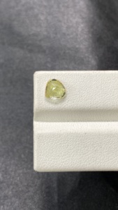 Certificado Natural no calentado Bio Color tanzanita en forma de corazón piedra cortada Natural zoisita tanzanita 0,98 quilates lupa limpia - Product Image 3