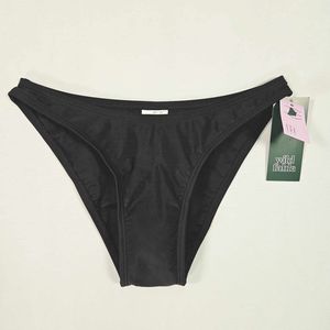 Slip bikini a vita alta da donna Wild Fable nero, taglio sgambato, push-up, personalizzabile, taglie dalla XXS alla XL - Product Image 5