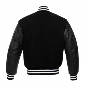 Chaqueta de Béisbol Letterman Personalizada al por Mayor, Estilo Vintage 2023, con Capucha, Acolchada, para Hombre, de Poliéster/Algodón, para Invierno - Product Image 3