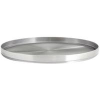 Plateau de service polyvalent en acier inoxydable pour les dîners en famille, l'accueil des invités ou la présentation d'objets décoratifs dans votre maison