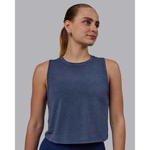 Camiseta Deportiva Corta Vital - Azul Medianoche, Transpirable - Product Image 2