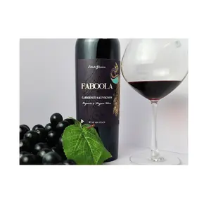 İçecekler için tedarikçi fiyat kaliteli ihracat yüksek şişe ambalajı kırmızı Faboola Cabernet Sauvignon şarap İtalya