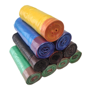 Tall Kitchen Trash <b>Bag</b> with Gravure Printing Customizable Size & Color Zipper Top Recyclable 100% LDPE Material - Product Image 2