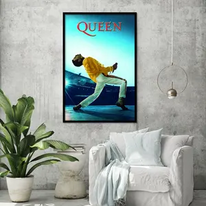Póster moderno de Queen Live at Wembley para decoración de pared - Product Image 2