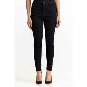 กางเกงยีนส์เดนิมสีดำแฟชั่นเรียบง่าย 231-221-001 B - Product Image 2