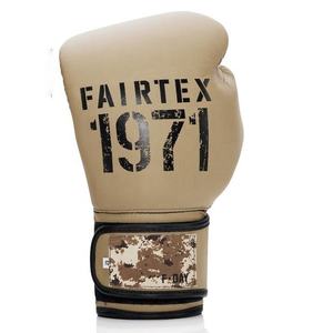 Guantes de Boxeo Fairtex de Diseño Premium con Impresión Personalizada, Color Caqui, Cuero Vacuno Genuino, Guantes de Entrenamiento de Muay Thai Twins - Product Image 5