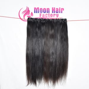 Extensiones de Cabello Humano Natural de la India del Sur, Lisas, a Precio Accesible, para Ondas Naturales, Estilos Sutiles, en Venta - Product Image 2