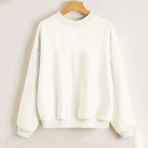 Sudadera personalizada con bordado de letras para mujer, jersey de cuello redondo - Product Image 1