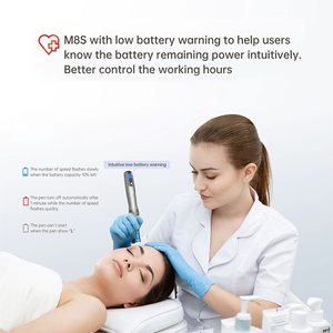 Outil de beauté sans fil professionnel M8S Pen, micro-aiguilletage, 6 vitesses, facile à utiliser pour les soins de la peau - Product Image 2