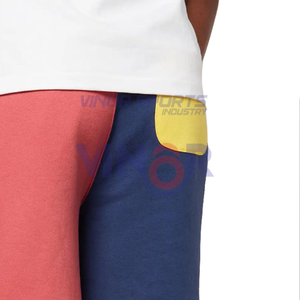 100% algodón 6XL pantalones cortos deportivos para hombres y mujeres High Street Fitness gimnasio entrenamiento patrón sólido y tela de estambre antiarrugas - Product Image 5