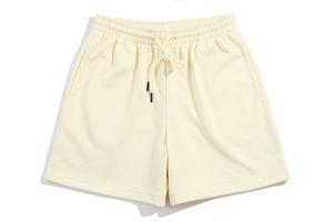 Short de jogging en coton 100% pour hommes, short de sueur en éponge à taille élastique tendance, avec poches, approvisionnement direct d'usine, style décontracté, vente en gros - Product Image 2