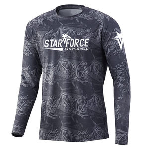 Camisetas deportivas de gimnasio de manga larga para mujer, venta al por mayor, camisetas de pesca impermeables UPF 50 +, fabricantes OEM, opciones de ropa personalizada - Product Image 1