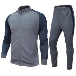Top Custom concevez votre propre survêtement vêtements de sport en polyester de haute qualité pour hommes poches zippées survêtement homme 100% Polyester - Product Image 5