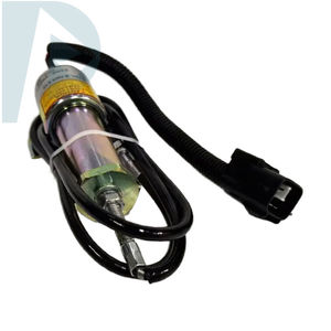 โซลินอยด์ดับเครื่องยนต์ 24V รุ่น 11N666090 11N6-66090 สำหรับรถขุด R210LC-7H R220LC-7H อะไหล่เครื่องจักรก่อสร้าง - Product Image 3