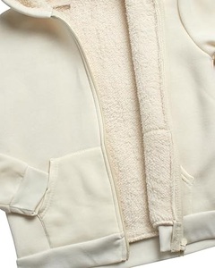 ชุดวอร์มมีซิปมีฮู้ดสำหรับเด็กผู้หญิงชุดวอร์มผ้าเกล็ดปลา2ชิ้นระบายอากาศได้ดีผลิตตามสั่งสำหรับฤดูหนาว - Product Image 6