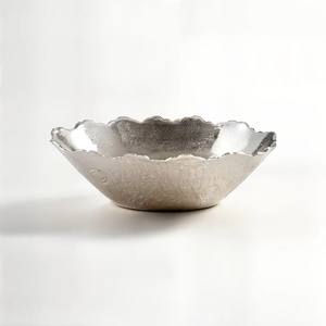 Howard Elliott ถ้วยเงินตกแต่งผนังที่ทันสมัยอลูมิเนียมจานโลหะกลางตกแต่งบ้าน - Product Image 1