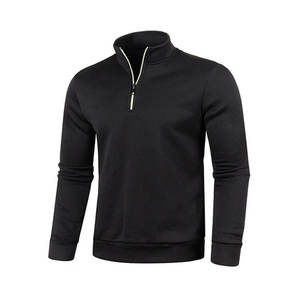 Pull-over pour homme de qualité supérieure en gros, pull, haut, sweat-shirt, manches longues, col montant, décontracté, chaud pour l'hiver - Product Image 1