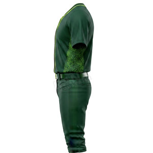 Uniformes de Béisbol de Poliéster Duraderos, Ropa Deportiva para Equipos, Uniformes de Béisbol con Impresión Personalizada - Product Image 3