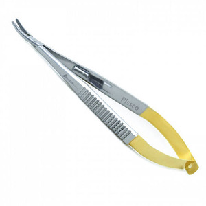 Porte-aiguille Castroviejo dentaire PISSCO en acier inoxydable allemand - Product Image 1