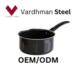 กระทะเคลือบสำหรับทำอาหารกระทะเหล็กไม่ติดฝาแก้ว - Product Image 4