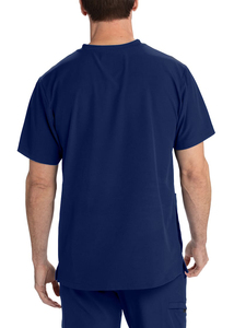 Uniforme de enfermera tejido transpirable personalizado de alta calidad para hombre, uniforme médico blanco de manga corta para uso en salón de belleza de Hospital - Product Image 2