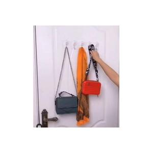 3 pezzi autoadesiva resistente trasparente 5 pezzi appendiabiti da cucina porta a muro appendiabiti da bagno - Product Image 3