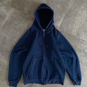 Sudadera con capucha unisex personalizable 100% algodón lavado ácido de alta calidad bordado estilo casual vintage con logotipo personalizado para invierno - Product Image 2